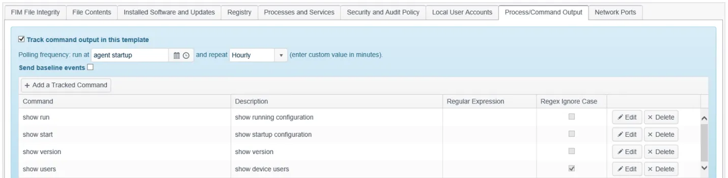 ProcessCommandOutputCredentials
