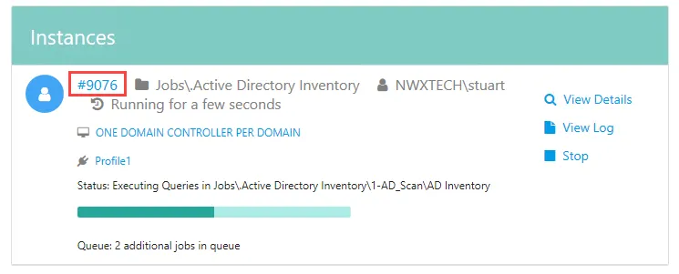 Process ID link