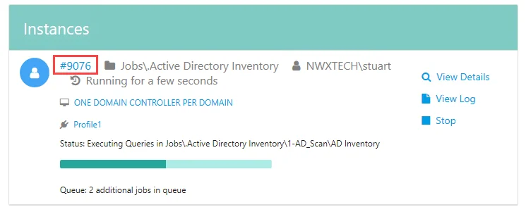 Process ID link