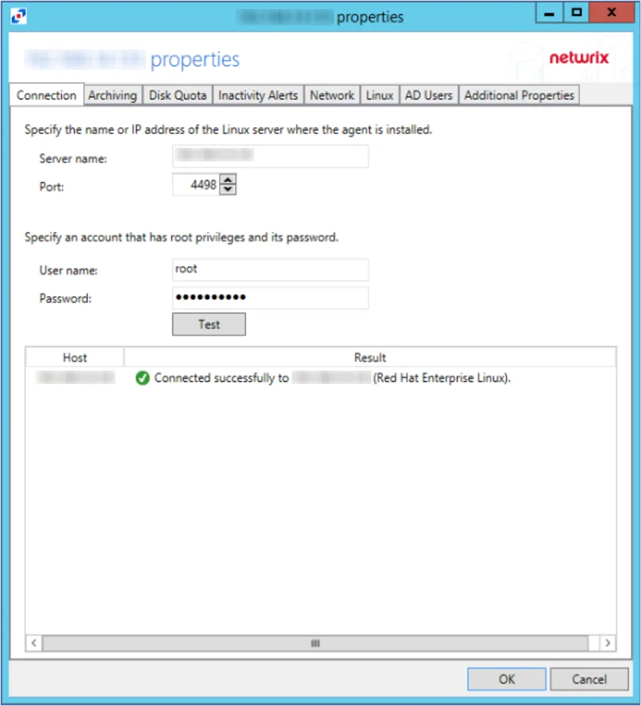 Set the Policy Properties