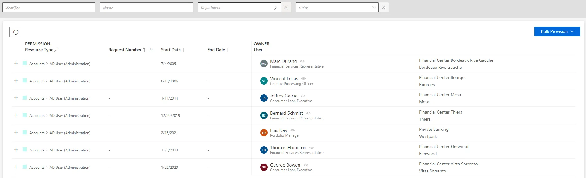 Manual Provisioning Screen