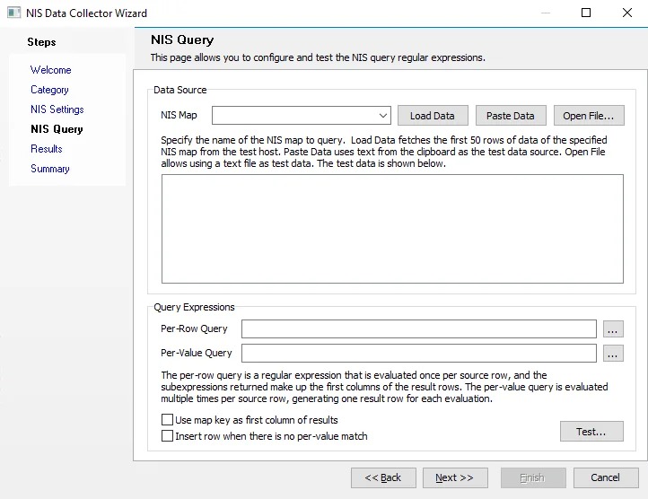 Host Discovey Wizard Query page for AD Domain Controllers query