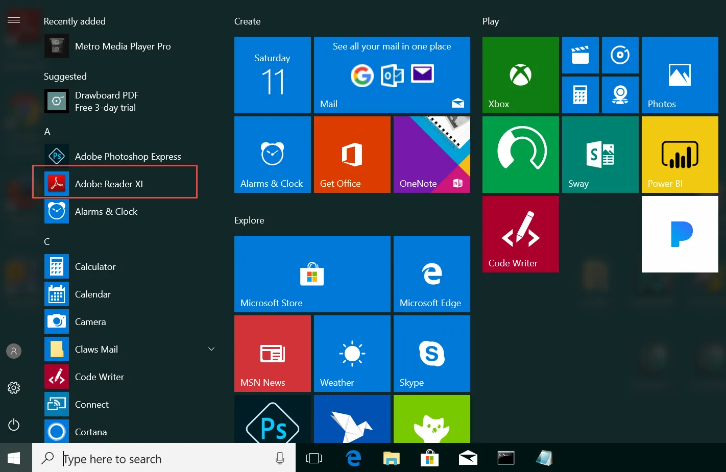 quickstart_start_screen_manager