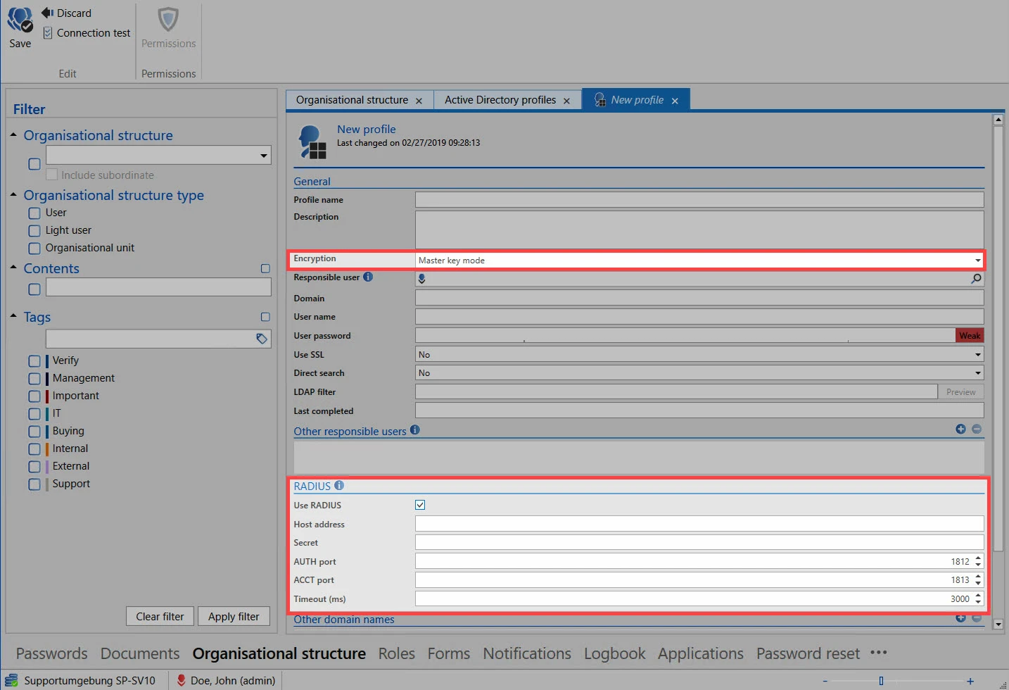 radius integration