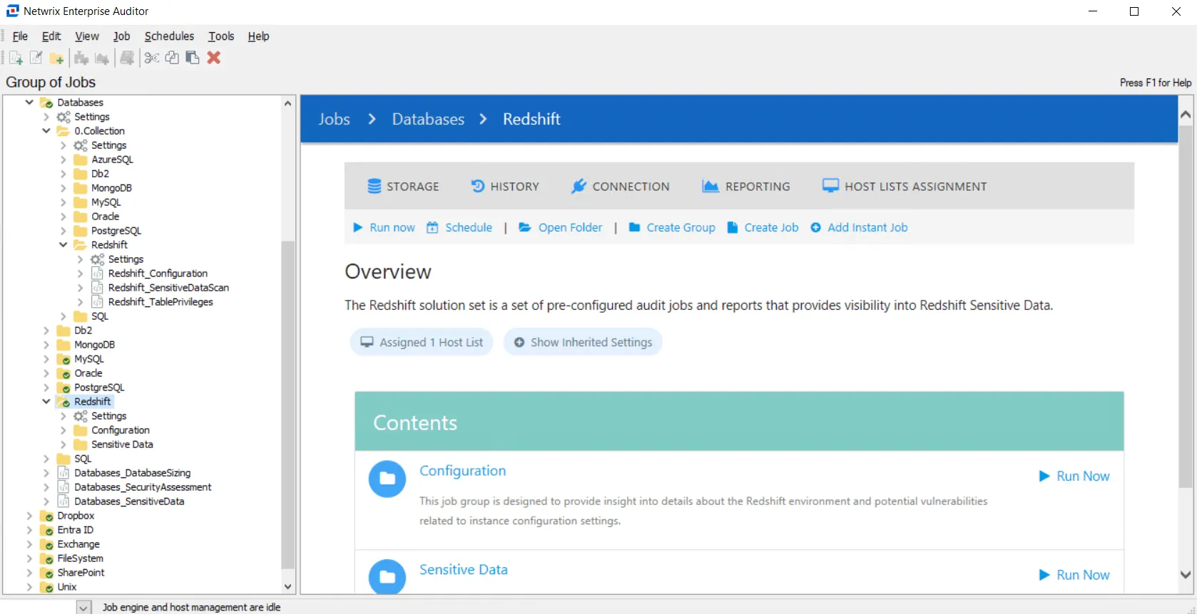 redshiftjobgrpoverview