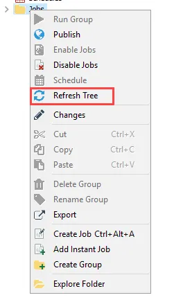 Refresh Tree