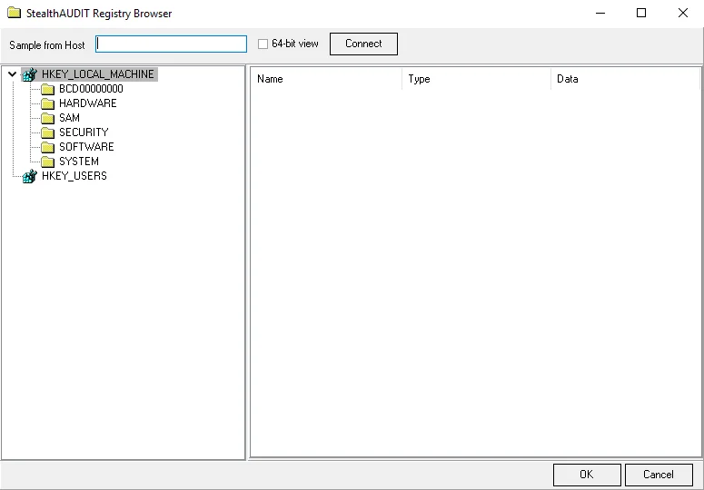 Registry Browser Window