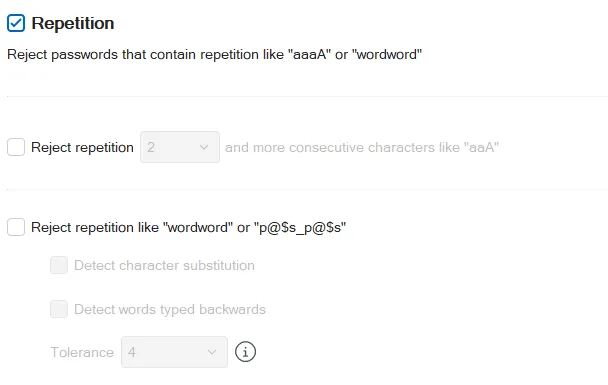 Repetition Rule