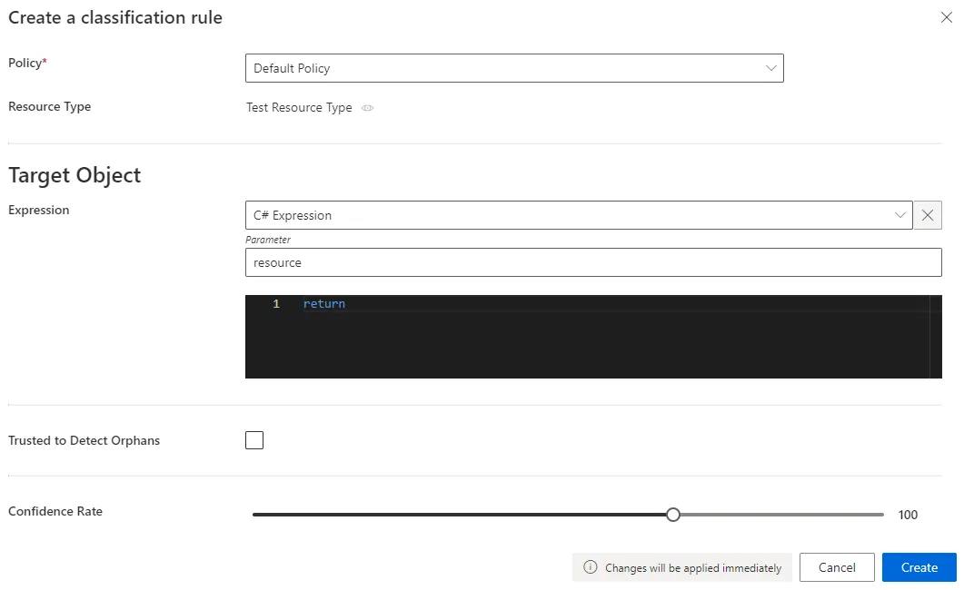 New Classification Rule Fields