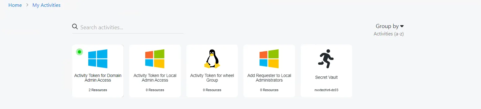 Access Dashboard