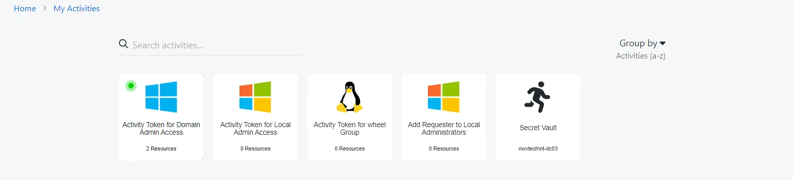 Access Dashboard