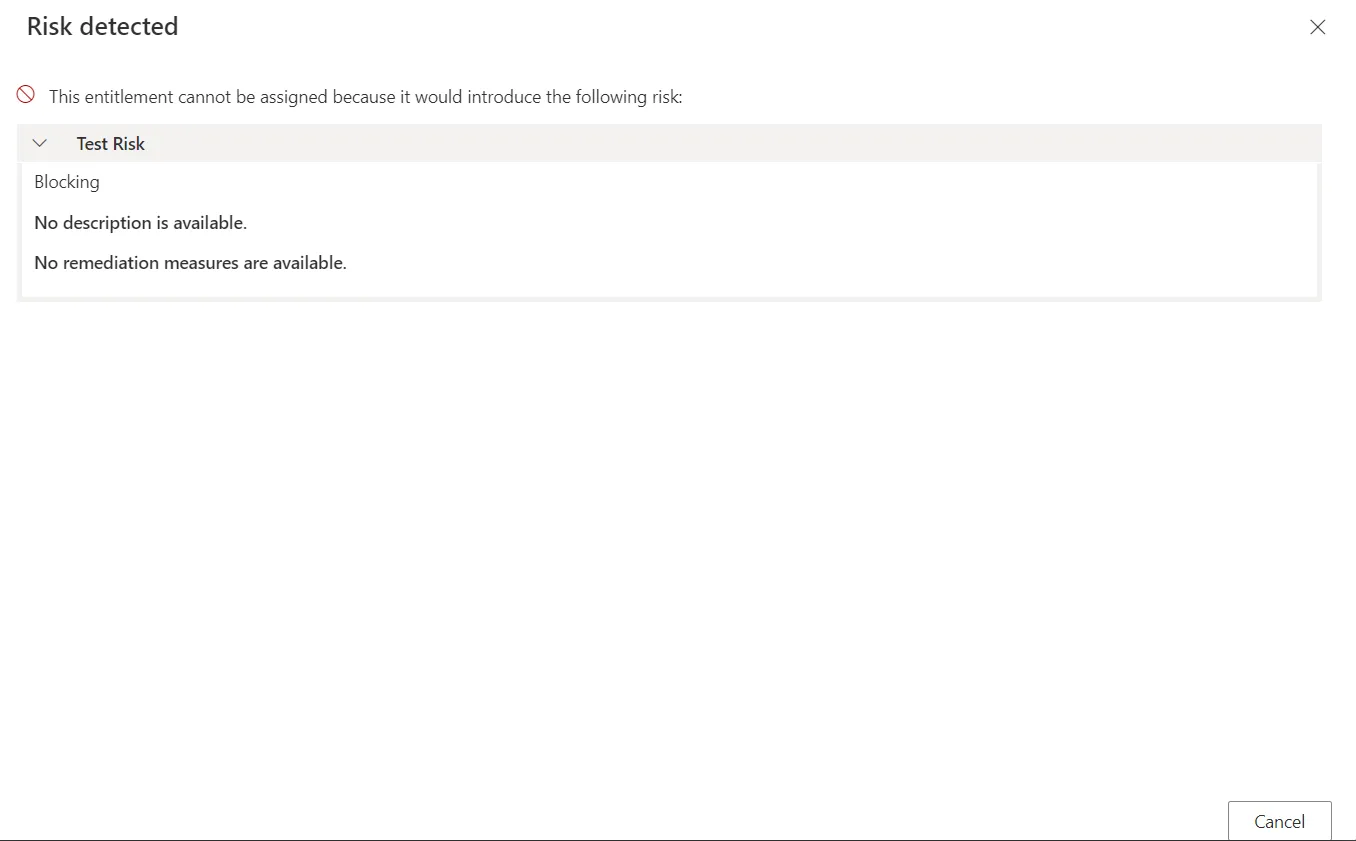 Exemption Policy - Blocking