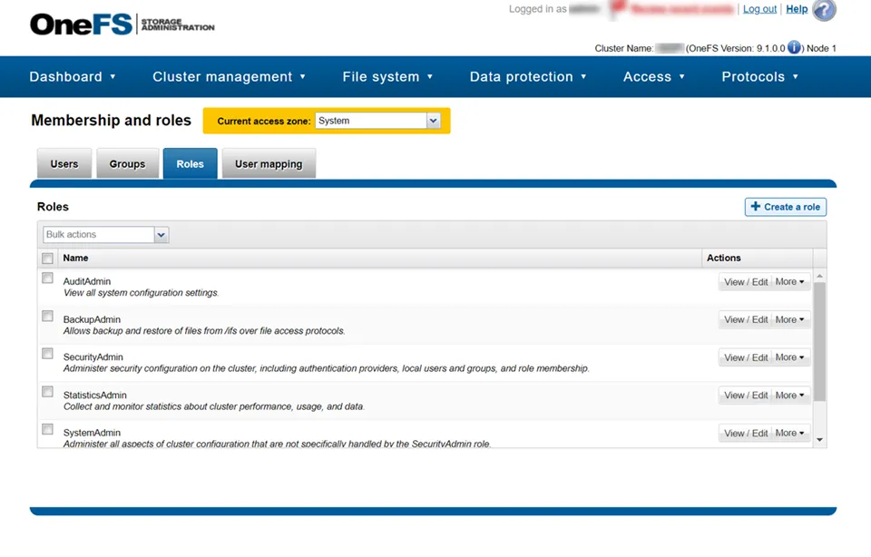 One FS Dashboard