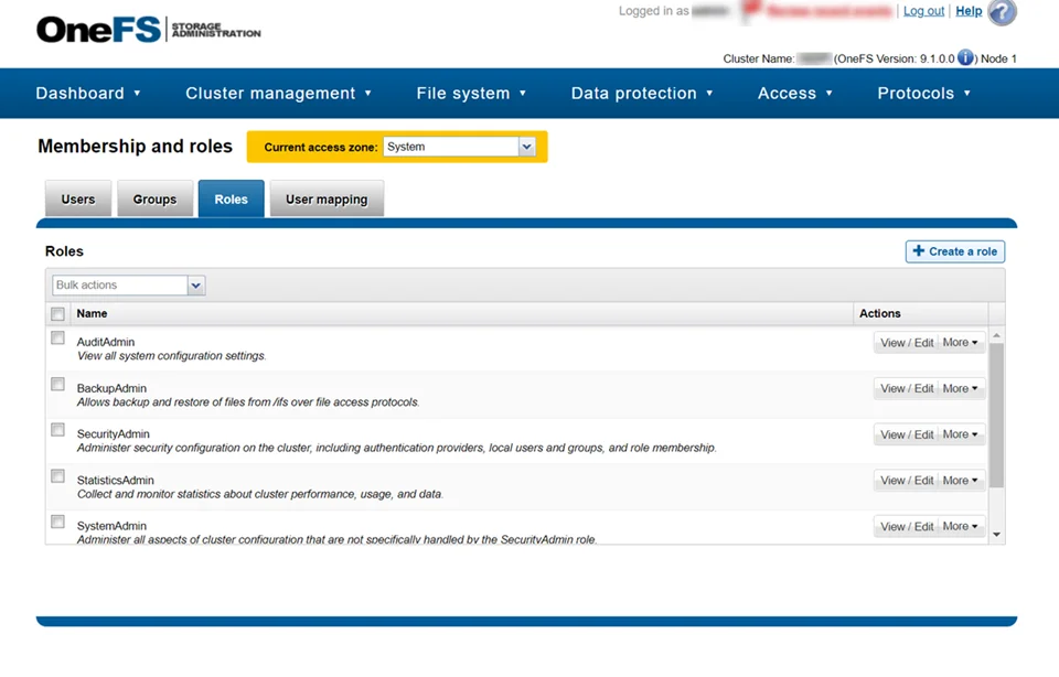 One FS Dashboard