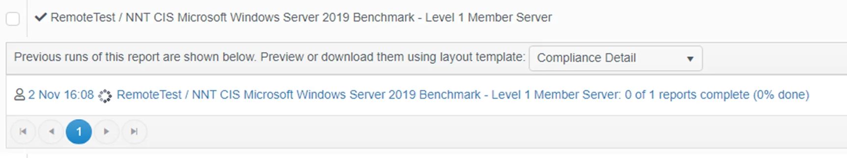 running_compliance_report