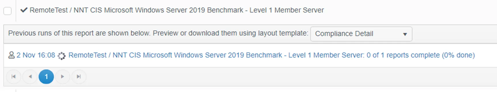 running_compliance_report