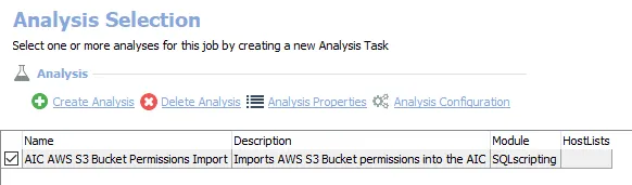 Analysis Tasks for the 2.AWS_S3Scan Job