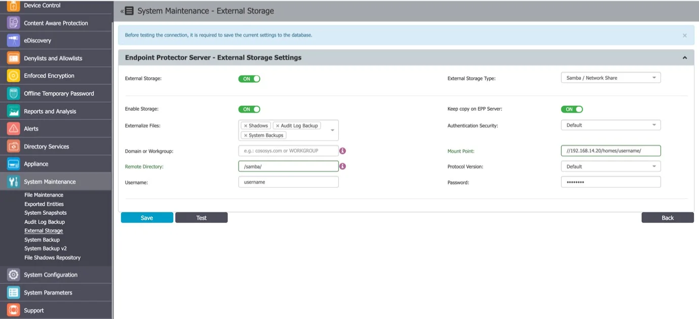 Conﬁgure a Samba / Network Share Server