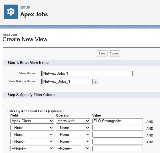 Set up a Strongpoint scanner view