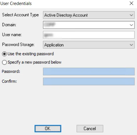 User Credentials