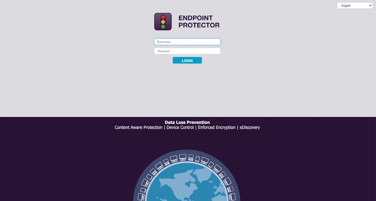 Input your assigned username and password to log in to the Server