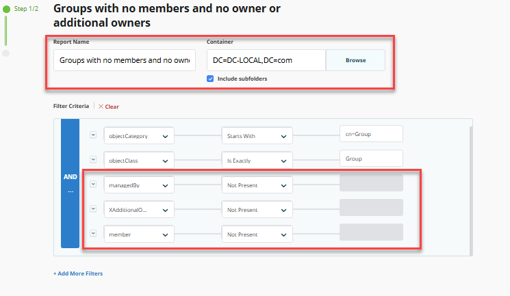 Generate a Report on Groups Without Members or Owners | Netwrix Product ...