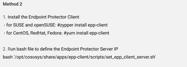 Setting the Endpoint Protector Server IP