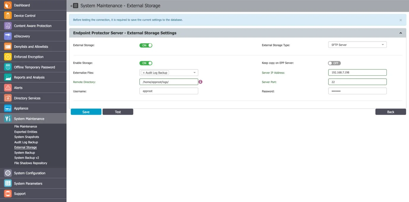 Conﬁgure an SFTP Server