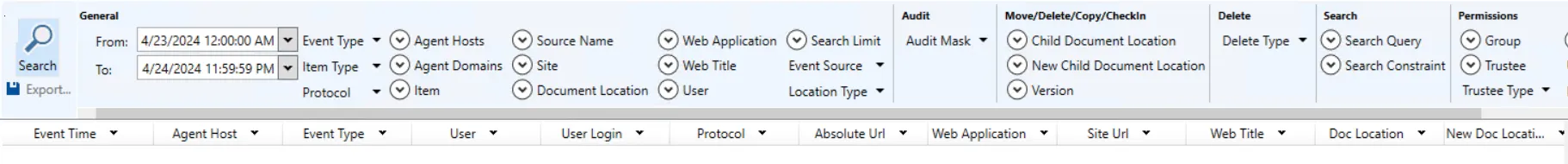 SharePoint New Search Tab