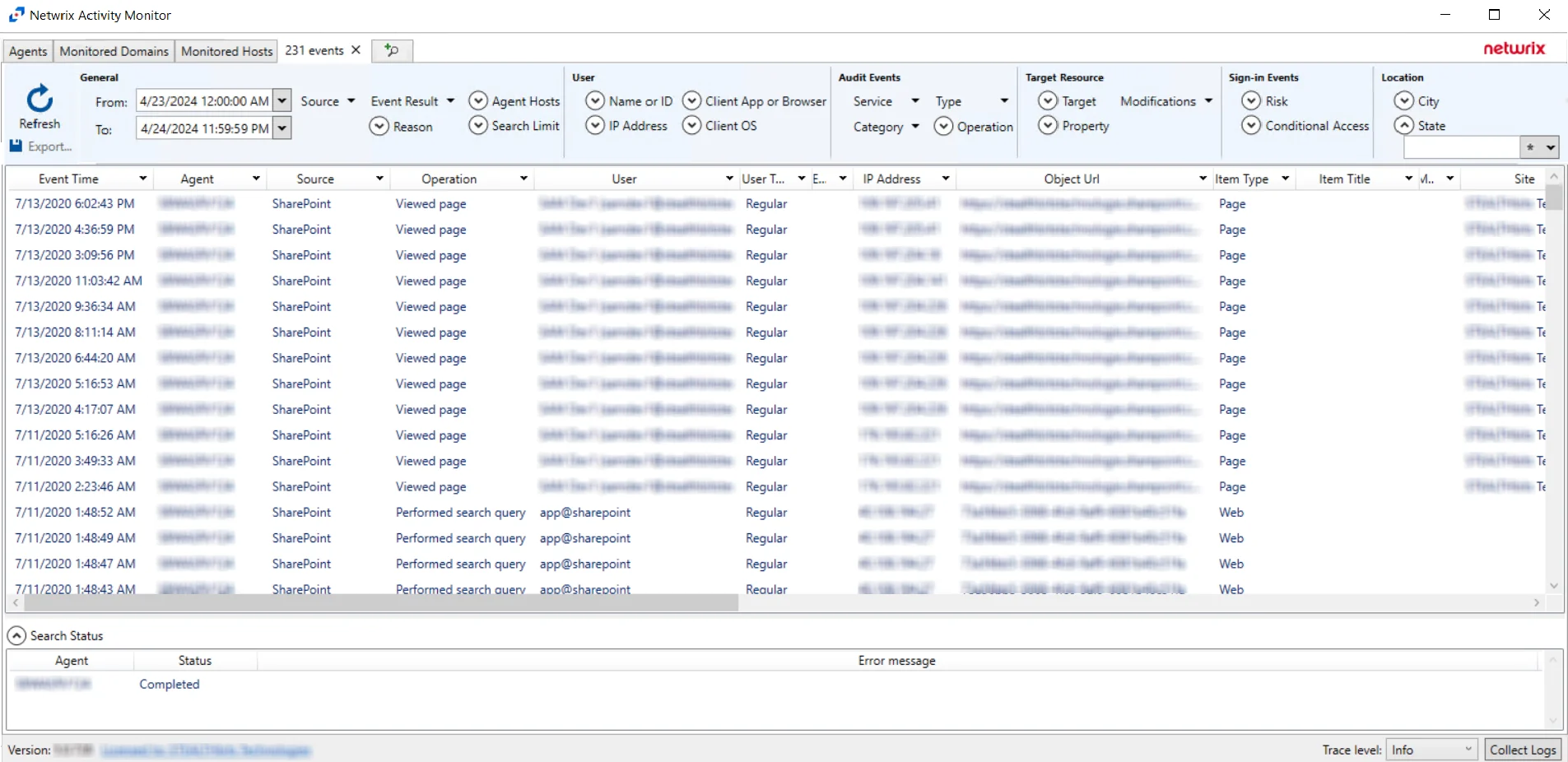 SharePoint Online Search Results