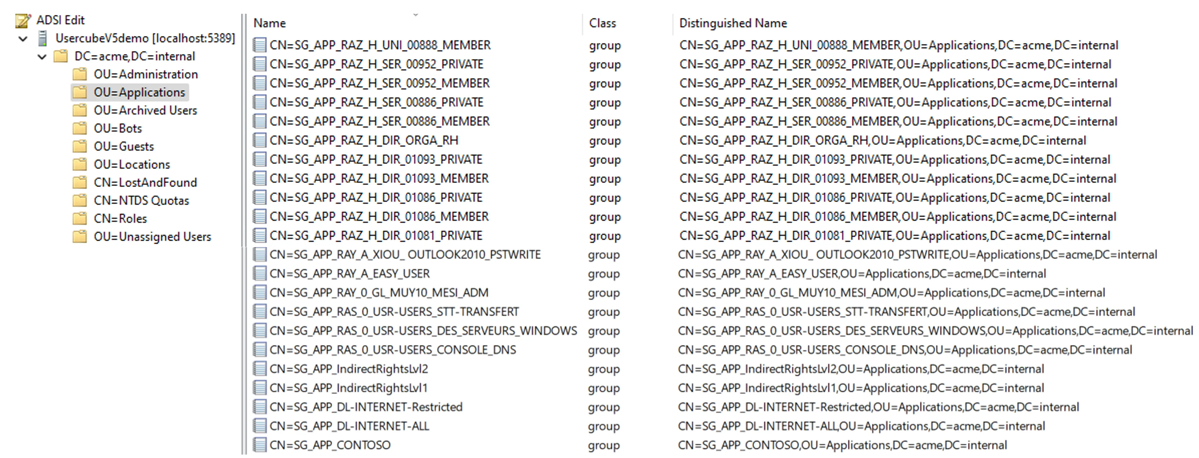 AD Groups