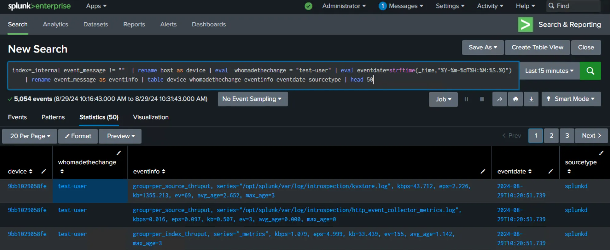 splunksearch