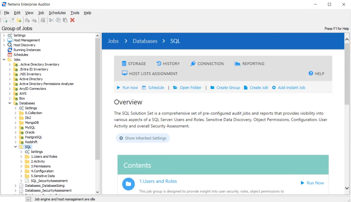 SQL Job Group
