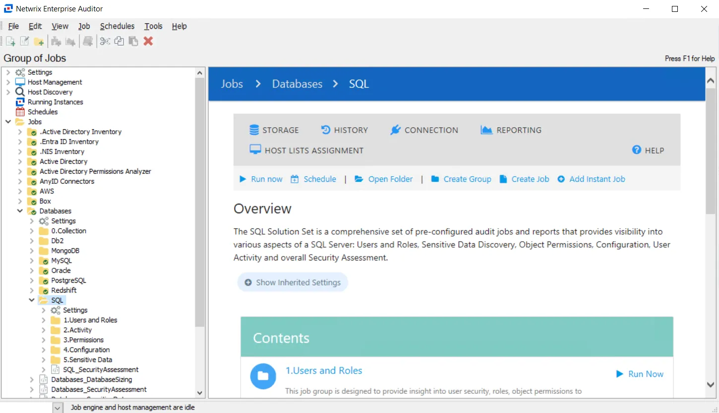 SQL Job Group
