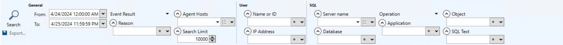 SQL Server Search Query