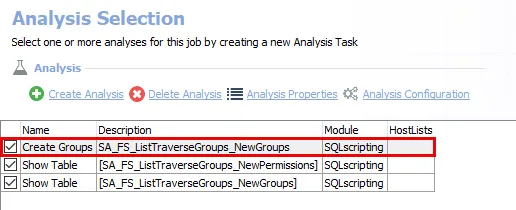 FS_TraverseGroups analysis tasks