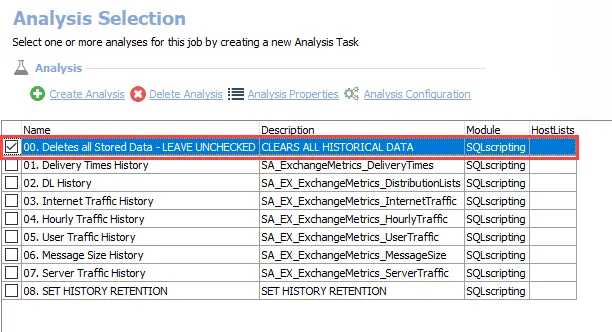 Troubleshooting task selection