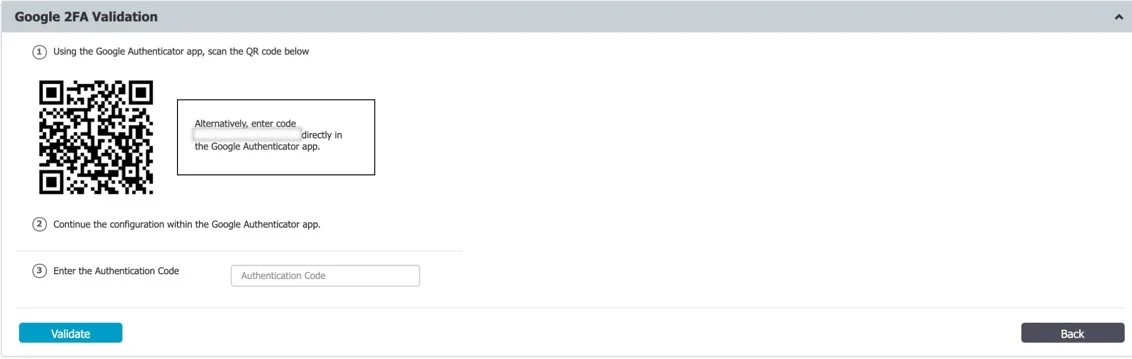Two Factor Authentication