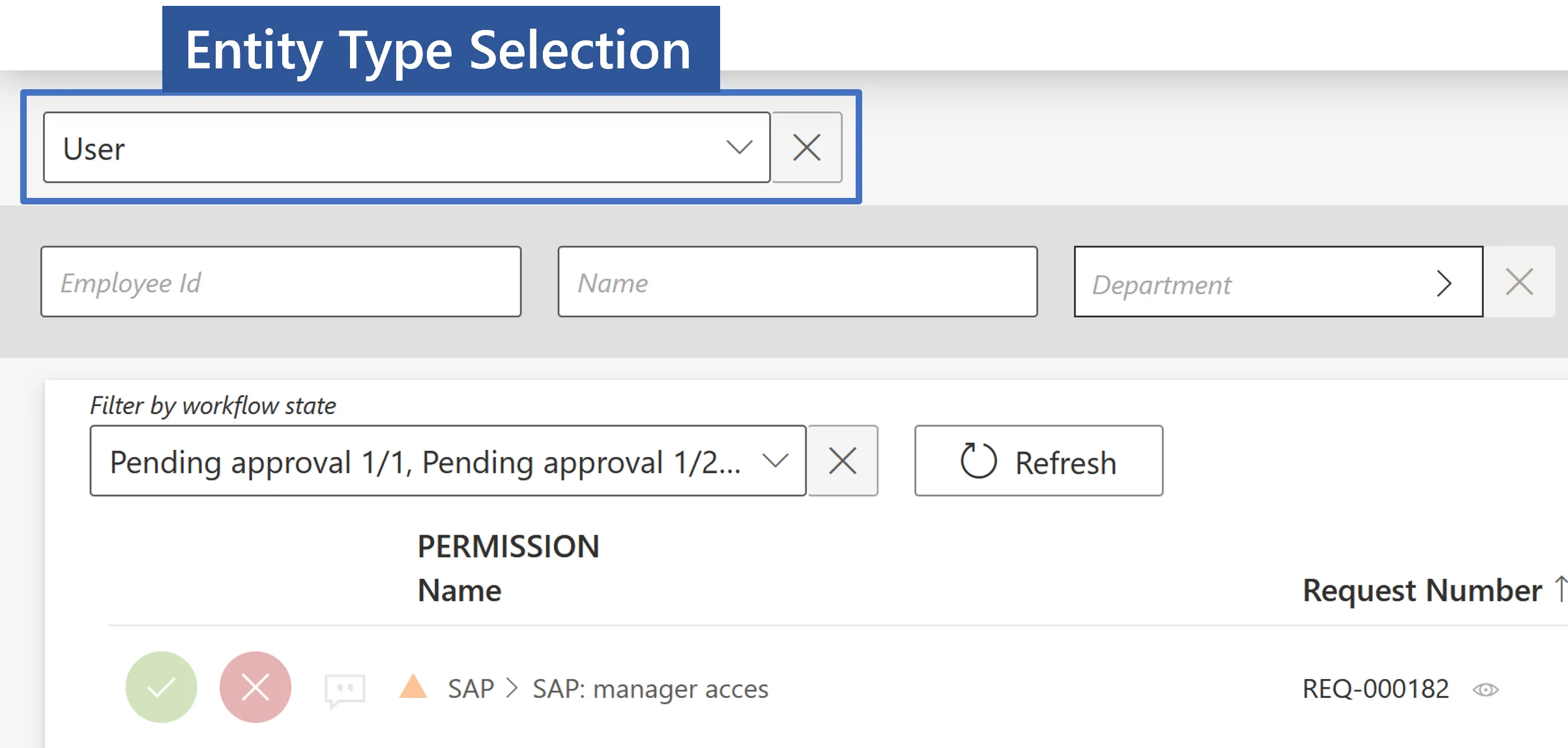 Change Selection