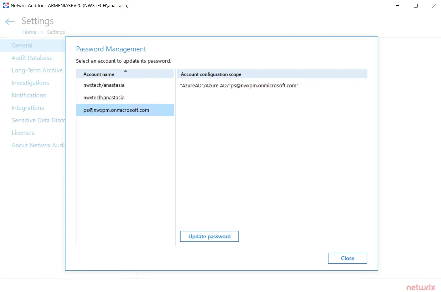 Password Management