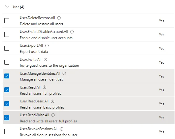 Exchange Online Search - User Filter