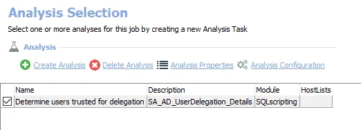 Analysis Task for the AD_UserDelegation Job