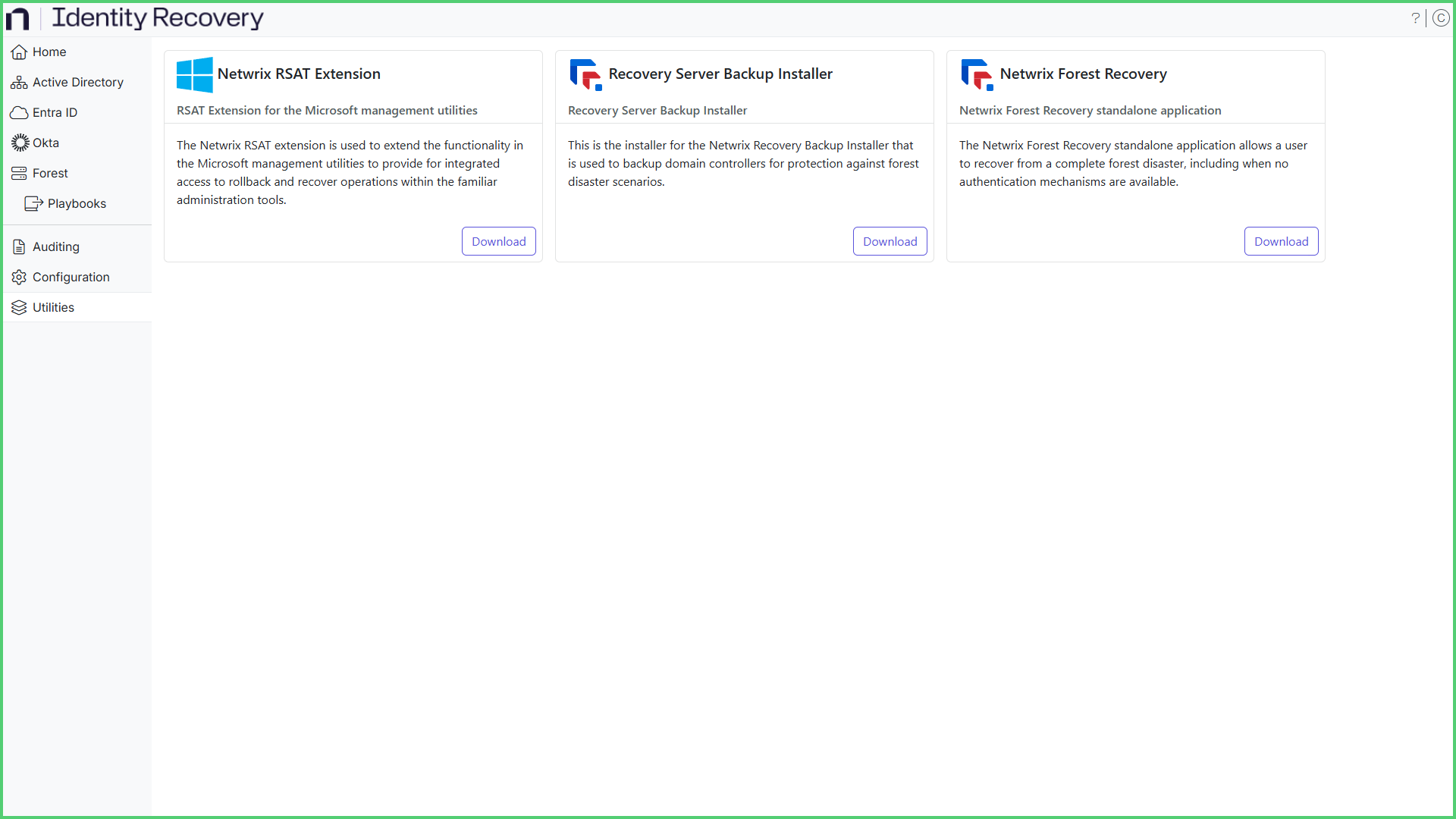 Utilities Page