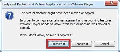 Select I moved it