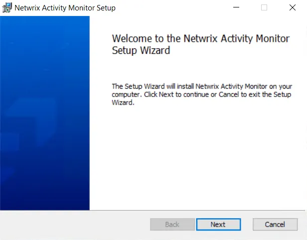 Installation Welcome Page