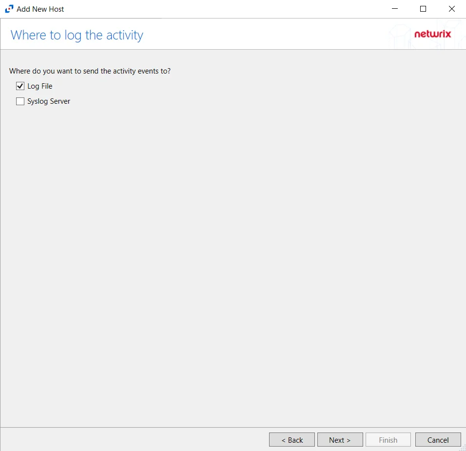 Where To Log The Activity