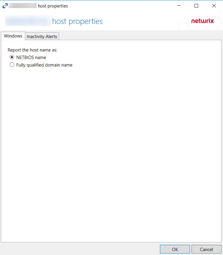 Windows Platform Configuration
