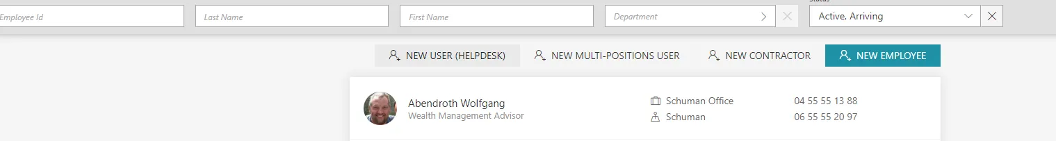 Add workflow link in resource list entity