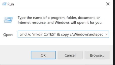 A screenshot of a computer error
Description automatically generated