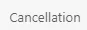 Workflow State: Cancellation